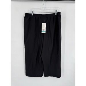 Alfred Dunner Capri Pants Womens 16P Casual Relaxed Summer Comfy Havana Retro